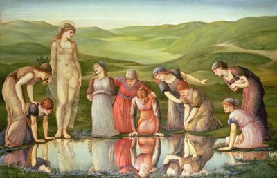 Der Spiegel der Venus von Edward Burne Jones